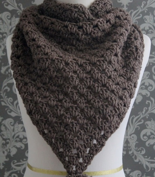 triangle scarf crochet pattern