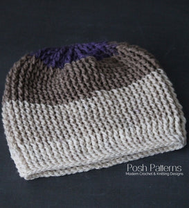 mens crochet hat pattern