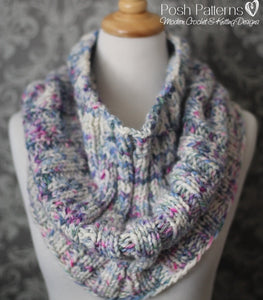 easy cowl knitting pattern