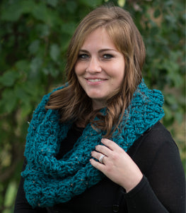trendy crochet scarf pattern