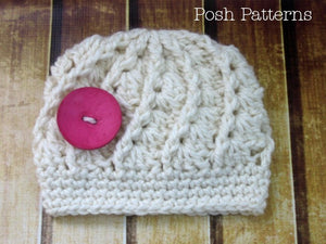 spiral shell crochet hat pattern