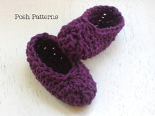 Load image into Gallery viewer, Crochet Pattern - Baby Booties Pattern - Crochet Slipper Pattern