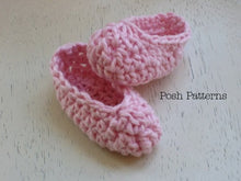 Load image into Gallery viewer, Crochet Pattern - Baby Booties Pattern - Crochet Slipper Pattern