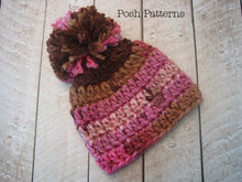 Load image into Gallery viewer, pom pom hat pattern