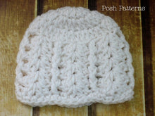Load image into Gallery viewer, crochet lace hat pattern