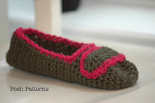 Load image into Gallery viewer, Crochet PATTERN - Easy Crochet Slipper Pattern