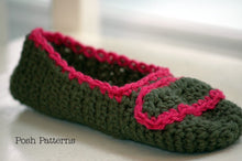 Load image into Gallery viewer, Crochet PATTERN - Easy Crochet Slipper Pattern