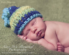 Load image into Gallery viewer, crochet baby hat pattern