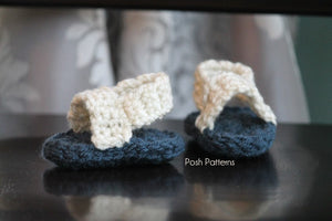 Crochet PATTERN - Crochet Patterns for Baby Sandals