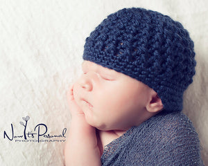 Crochet PATTERN - Crochet Newsboy Hat and Baby Pants Pattern