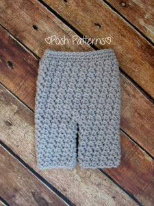 crochet baby pants pattern