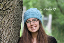 Load image into Gallery viewer, basket weave hat crochet pattern