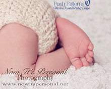 Load image into Gallery viewer, crochet pattern diaper cover