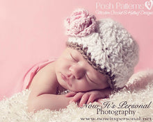 Load image into Gallery viewer, crochet baby hat pattern