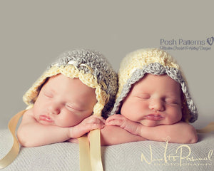 baby bonnet crochet pattern