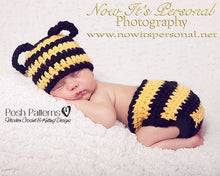 Load image into Gallery viewer, baby bumble bee crochet pattern