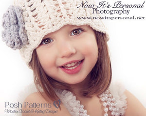 girls crochet hat pattern