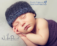 Load image into Gallery viewer, baby hat crochet pattern