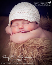 Load image into Gallery viewer, crochet baby hat pattern