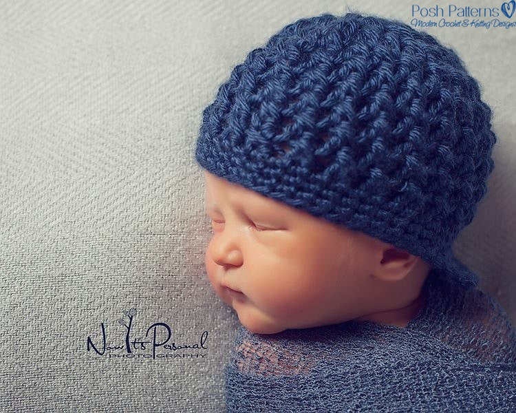 Crochet PATTERN Crochet Newsboy Hat Pattern Posh Patterns