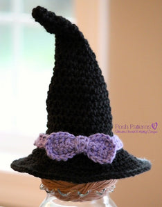 crochet witch hat pattern