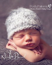 Load image into Gallery viewer, knitting pattern baby hat