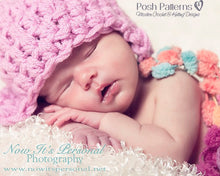 Load image into Gallery viewer, crochet baby hat pattern