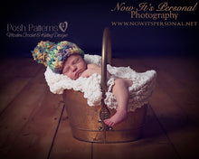 Load image into Gallery viewer, crochet baby hat pattern