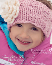 Load image into Gallery viewer, kids knit headband pattern