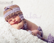 Load image into Gallery viewer, baby pixie hat crochet pattern
