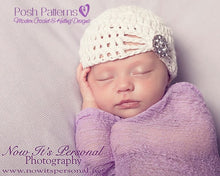 Load image into Gallery viewer, crochet baby hat pattern