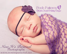 Load image into Gallery viewer, lace baby blanket pattern