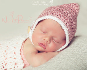 baby bonnet pattern