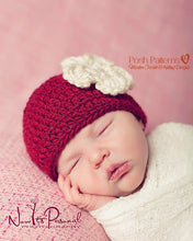 Load image into Gallery viewer, easy dk beanie crochet pattern