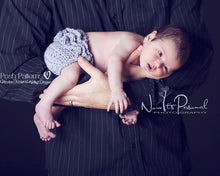 Load image into Gallery viewer, crochet ruffle diaper cover pattern