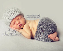 Load image into Gallery viewer, crochet pattern chunky baby pants