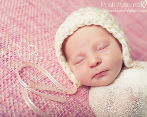 easy bonnet crochet pattern