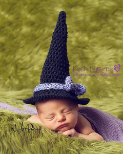 baby witch hat crochet pattern