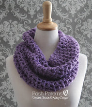 Load image into Gallery viewer, cowl crochet pattern