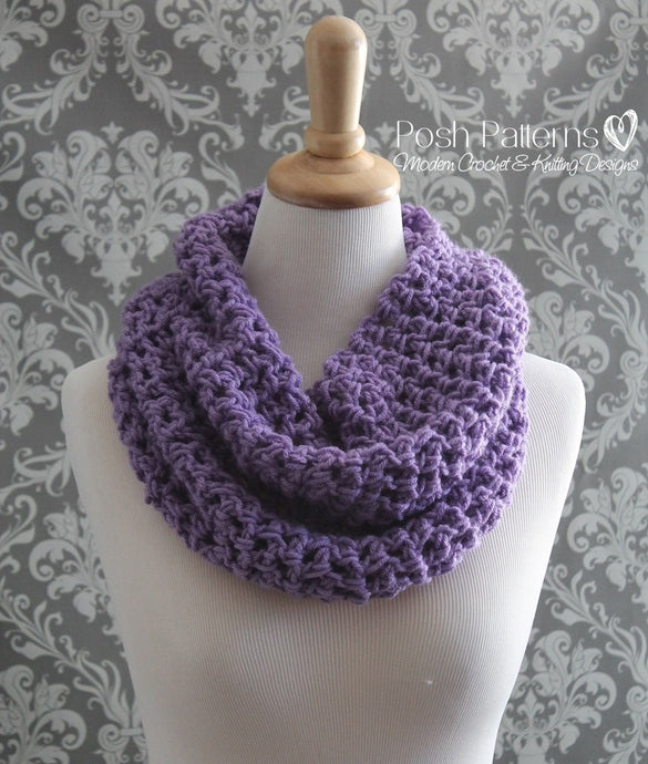 infinity scarf crochet pattern