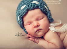 Load image into Gallery viewer, crochet bonnet pattern