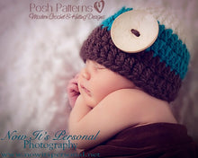 Load image into Gallery viewer, chunky crochet hat pattern