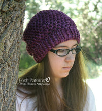 Load image into Gallery viewer, sock yarn hat knitting pattern