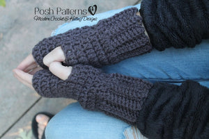 fingerless glove crochet pattern