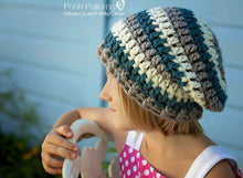 Load image into Gallery viewer, crochet slouchy beanie
