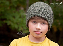 Load image into Gallery viewer, easy crochet hat pattern