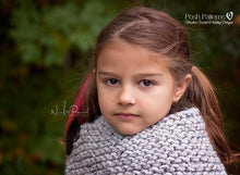 Load image into Gallery viewer, button cowl knitting pattern