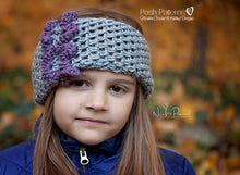 Load image into Gallery viewer, ruffle headband crochet pattern