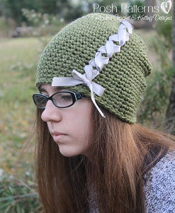 girls crochet hat pattern