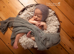 baby bonnet knitting pattern